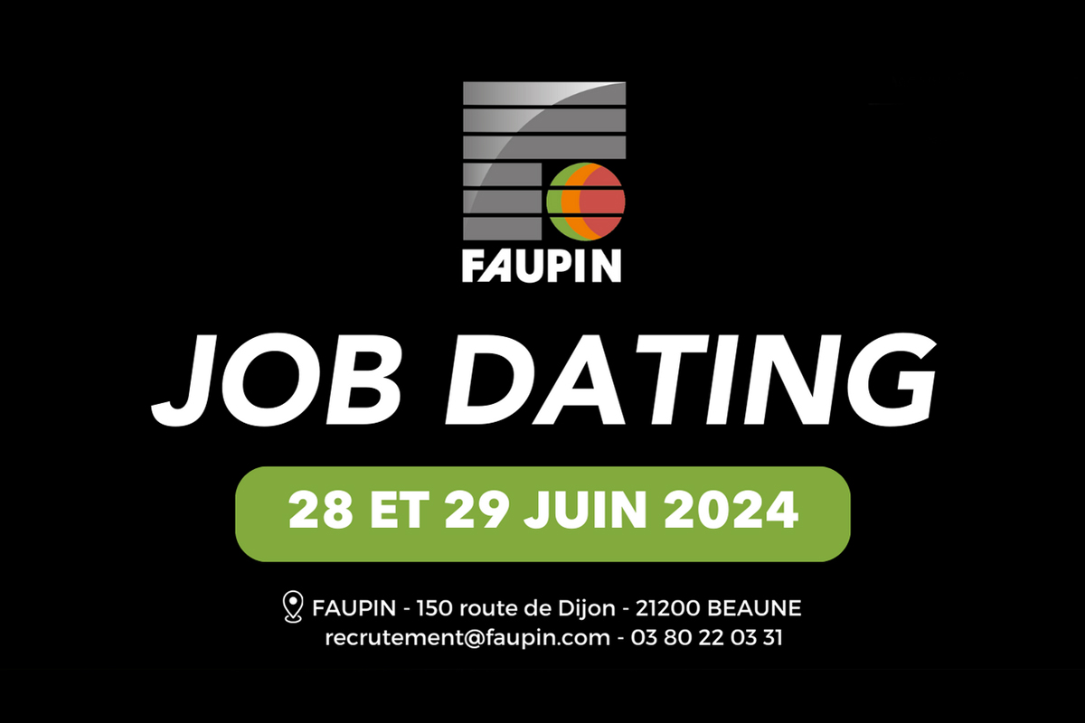 Job dating 28 et 29 juin 2024